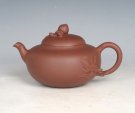 紫砂壶图片：寿桃壶 - 宜兴紫砂壶网