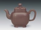 紫砂壶图片：四方菱花 - 宜兴紫砂壶网