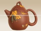 紫砂壶图片：瓜香情趣 - 宜兴紫砂壶网