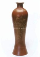 紫砂壶图片：唐宫佳丽通转瓶 - 宜兴紫砂壶网