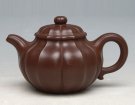 紫砂壶图片：菱花掇只 - 宜兴紫砂壶网