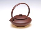紫砂壶图片：虚扁提梁 - 宜兴紫砂壶网