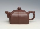 紫砂壶图片：四方筋瓤 容量：380CC - 宜兴紫砂壶网