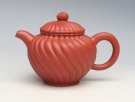 紫砂壶图片：朱泥转菊 副本 - 宜兴紫砂壶网