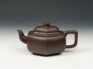 紫砂壶图片：雪华壶 380cc 原矿；老紫泥 - 宜兴紫砂壶网