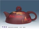 紫砂壶图片：申奥壶 - 宜兴紫砂壶网