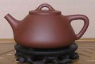 紫砂壶图片：子冶石瓢壶 - 宜兴紫砂壶网