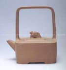 紫砂壶图片：雀提壶 - 宜兴紫砂壶网