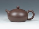 紫砂壶图片：扁珠  200cc - 宜兴紫砂壶网