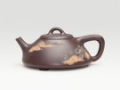 紫砂壶图片：扁石瓢 - 宜兴紫砂壶网