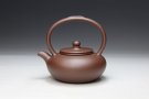 紫砂壶图片：黛珠提梁 - 宜兴紫砂壶网