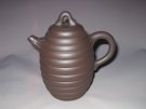紫砂壶图片：锣丝壶  250CC - 宜兴紫砂壶网