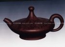 紫砂壶图片：玉扁如意 - 宜兴紫砂壶网