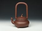 紫砂壶图片：北瓜提梁 - 宜兴紫砂壶网