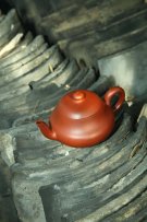 紫砂壶图片：君德 大红袍朱泥 - 宜兴紫砂壶网