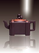 紫砂壶图片：欢天喜地壶 - 宜兴紫砂壶网