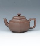 紫砂壶图片：六方雪华 - 宜兴紫砂壶网