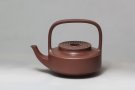紫砂壶图片：玉璧提梁 - 宜兴紫砂壶网