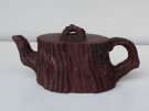 紫砂壶图片：矮松段  140cc - 宜兴紫砂壶网