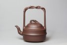 紫砂壶图片：扁竹提梁 - 宜兴紫砂壶网