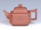 紫砂壶图片：- 抽角四方 - - 宜兴紫砂壶网