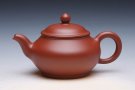 紫砂壶图片：神灯壶 大红袍 - 宜兴紫砂壶网
