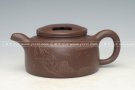 紫砂壶图片：牛盖莲子 - 宜兴紫砂壶网