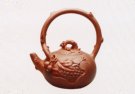 紫砂壶图片：石榴提梁 - 宜兴紫砂壶网