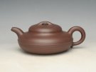 紫砂壶图片：线圆  泥料：紫泥 容量：480cc - 宜兴紫砂壶网