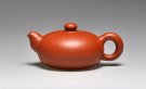 紫砂壶图片：《圆珠》泥料：朱泥  容量：180cc - 宜兴紫砂壶网
