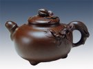 紫砂壶图片：新竹桃园 - 宜兴紫砂壶网