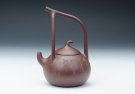 紫砂壶图片：南瓜提梁 - 宜兴紫砂壶网