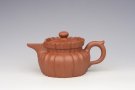 紫砂壶图片：菱花僧帽 清水泥 - 宜兴紫砂壶网