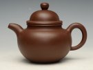 紫砂壶图片：掇球 泥料：底槽清 350cc - 宜兴紫砂壶网