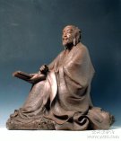 紫砂壶图片：陆羽像 - 宜兴紫砂壶网