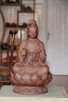 紫砂壶图片：莲座观音 - 宜兴紫砂壶网