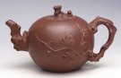紫砂壶图片：松鼠葡萄壶 - 宜兴紫砂壶网