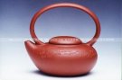 紫砂壶图片：留香提梁壶 - 宜兴紫砂壶网