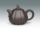 紫砂壶图片：南瓜 - 宜兴紫砂壶网