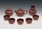 紫砂壶图片：八头润珏茶具 - 宜兴紫砂壶网