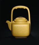 紫砂壶图片：暗香提梁 - 宜兴紫砂壶网