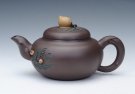 紫砂壶图片：寿桃壶 - 宜兴紫砂壶网