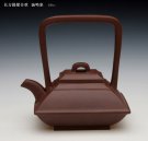 紫砂壶图片：长方合欢提 - 宜兴紫砂壶网