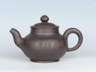 紫砂壶图片：紫云祥壶  泥料：拼紫泥 - 宜兴紫砂壶网