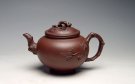 紫砂壶图片：桃报春壶 - 宜兴紫砂壶网