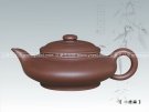 紫砂壶图片：小虚扁 - 宜兴紫砂壶网