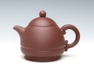 紫砂壶图片：玉笠（紫泥）400ML - 宜兴紫砂壶网