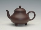 紫砂壶图片：三脚思亭 - 宜兴紫砂壶网