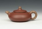 紫砂壶图片：扁壶 - 宜兴紫砂壶网