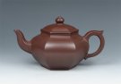 紫砂壶图片：六方笑樱 - 宜兴紫砂壶网